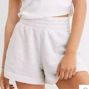 Aerie High Waisted Chillax Fleece Short